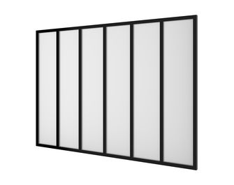 Kit verrière RHEA aluminium 6 vitrages dépolis
