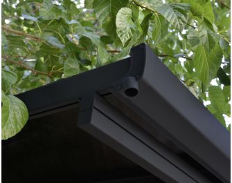 Carport MODENA aluminium noir