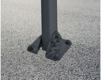 Carport MODENA aluminium noir