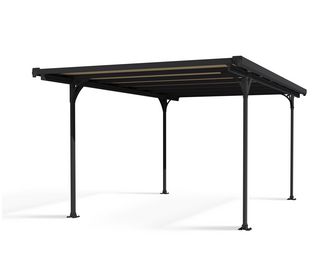 Carport MODENA aluminium noir