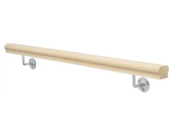 Main courante ACTUEL droite hêtre