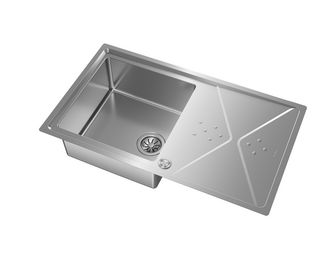 Evier de cuisine à encastrer BROOKLYN en inox satiné