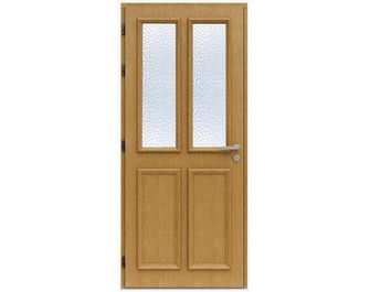 Porte d'entrée Anne-Eva Chêne avec barillet