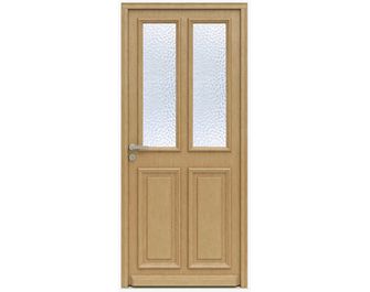 Porte d'entrée Anne-Eva Chêne sur-mesure