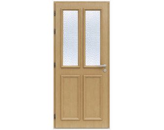 Porte d'entrée Anne-Eva Chêne sur-mesure