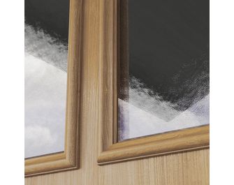 Porte d'entrée Anne-Eva Chêne sur-mesure