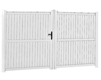 Portail battant PVC Guernesey