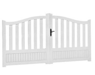 Portail battant PVC Bréhat Galbé