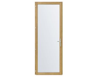 Porte-fenêtre 1 vantail Mitra chêne