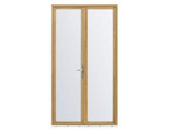 Porte-fenêtre 2 vantaux Mitra pin