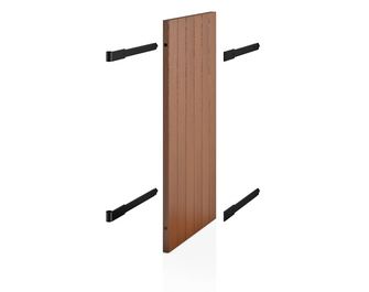 Volet battant Loraine méranti 28 - 2 vantaux pentures c-pentures non posées