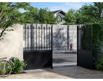 Portail Modèle A ajouré