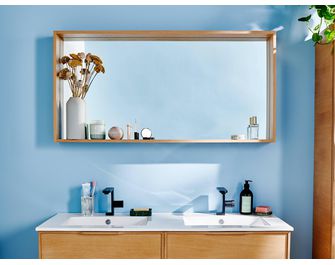 Miroir de salle de bains rectangulaire 120 cm FLAVIO/FLORA