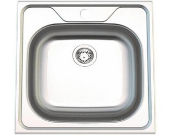 Cuve carrée à encastrer inox