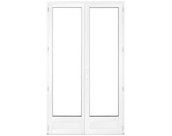 Porte-fenêtre pin ODE couleur blanche sur-mesure