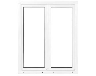 Fenêtre pin 2 vantaux ODE couleur blanche sur-mesure