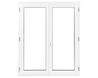 Fenêtre pin 2 vantaux ODE couleur blanche sur-mesure