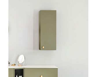 Meuble haut de salle de bains H.75 cm, 1 porte, décor uni FORMEO