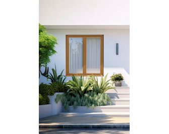 Fenêtre 2 vantaux Mitra chêne