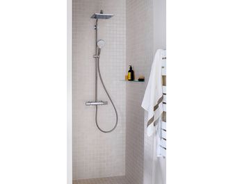 Colonne de douche thermostatique CROMETTA E240