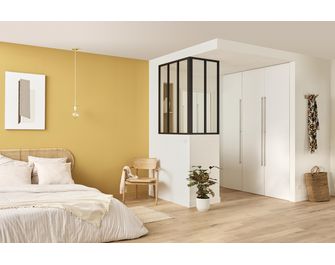 Kit verrière RHEA aluminium 6 vitrages transparents