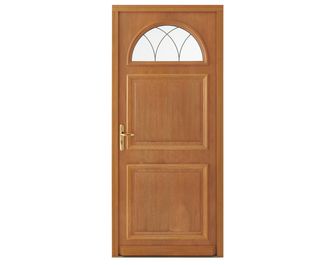 Porte d'entrée Ava-Luna Bois exotique sur-mesure