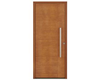 Porte d'entrée Alcinelle Chêne sur-mesure