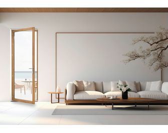 Porte-fenêtre 1 vantail Mitra pin