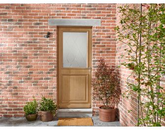 Porte d'entrée Amy-Line Chêne sur-mesure