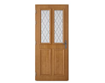 Porte d'entrée Anne-Laure Chêne avec barillet