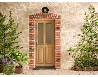 Porte d'entrée Anne-Laure Chêne sur-mesure