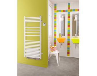 Sèche-serviettes eau chaude ANGORA soufflant