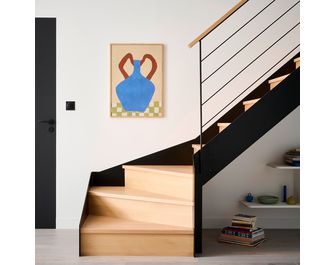Escalier Esteban droit rampe Fera