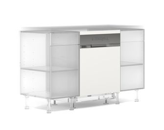 Façade pour lave-vaisselle avec bandeau