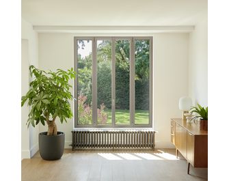 Fenêtre Graphique Aluminium couleur personnalisable sur mesure