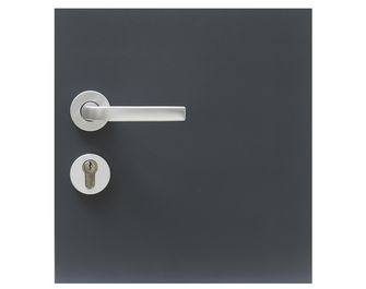 Porte d'entrée Loison Aluminium poignée Iris - Lapeyre