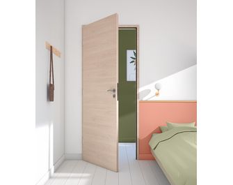 Porte seule Raphy pleine recoupable