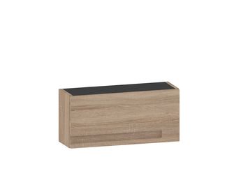 Meuble de salle de bains 60 cm avec 1 porte revelante INFINY