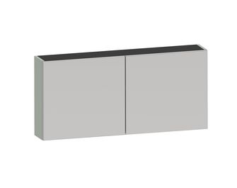 Armoire de toilette 120 cm 2 portes miroir INFINY