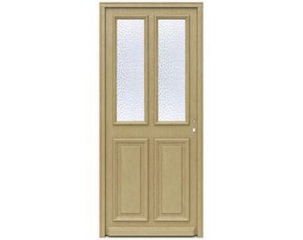 Porte d'entrée Anne-Eva Chêne avec barillet