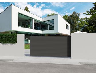 Portail coulissant Villares motorisé Somfy