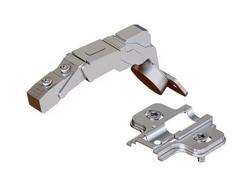 Lot de charnières pour placard d'angle Pléiade, 1 standard et 2 amortisseur