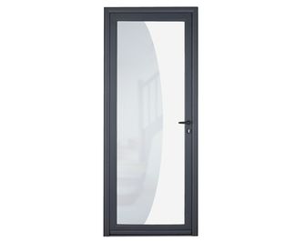 Porte d'entrée Adénora aluminium vitrage Hemis sur-mesure