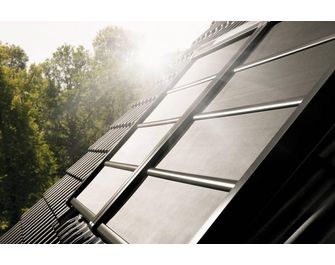 Volet roulant solaire souple Velux