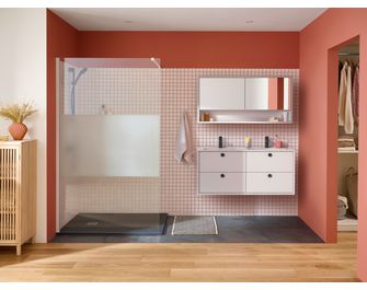Plan double vasque L.121 cm céramique FORMEO