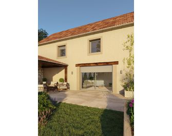 Baie coulissante Neva aluminium couleur personalisable sur-mesure