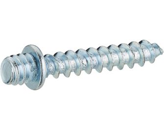 Patte à vis bois mâle 7 x 150 mm