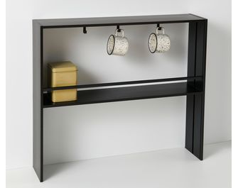 Etagère de crédence métal noir