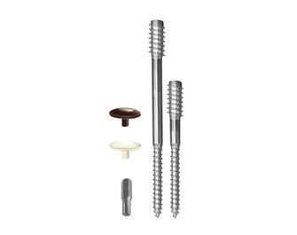 Kit de fixation pour limon d'escalier