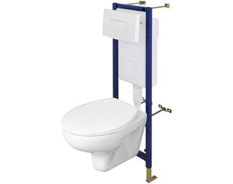 Pack WC suspendu INITIAL 2 mur